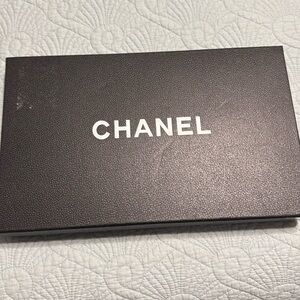 Chanel silk and cashmere scarf